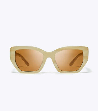 Kira Oversized Geometric Sunglasses