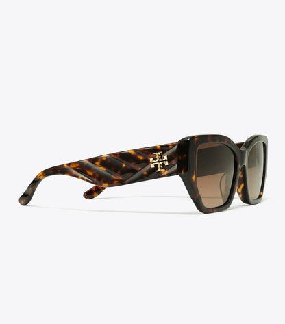 Kira Oversized Geometric Sunglasses