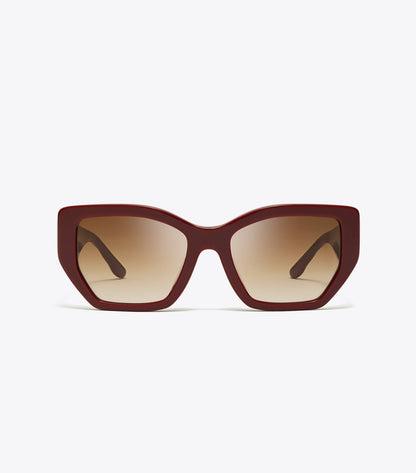 Kira Oversized Geometric Sunglasses