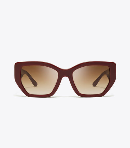Kira Oversized Geometric Sunglasses