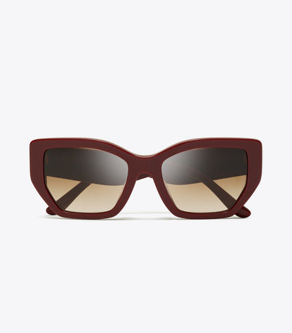 Kira Oversized Geometric Sunglasses