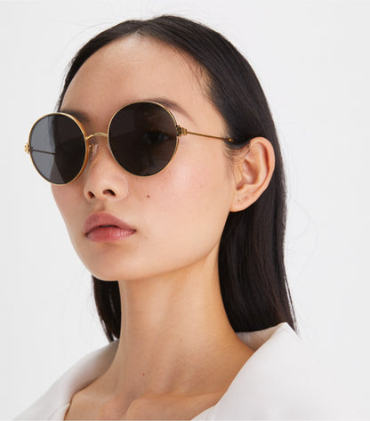 Eleanor Metal Round Sunglasses