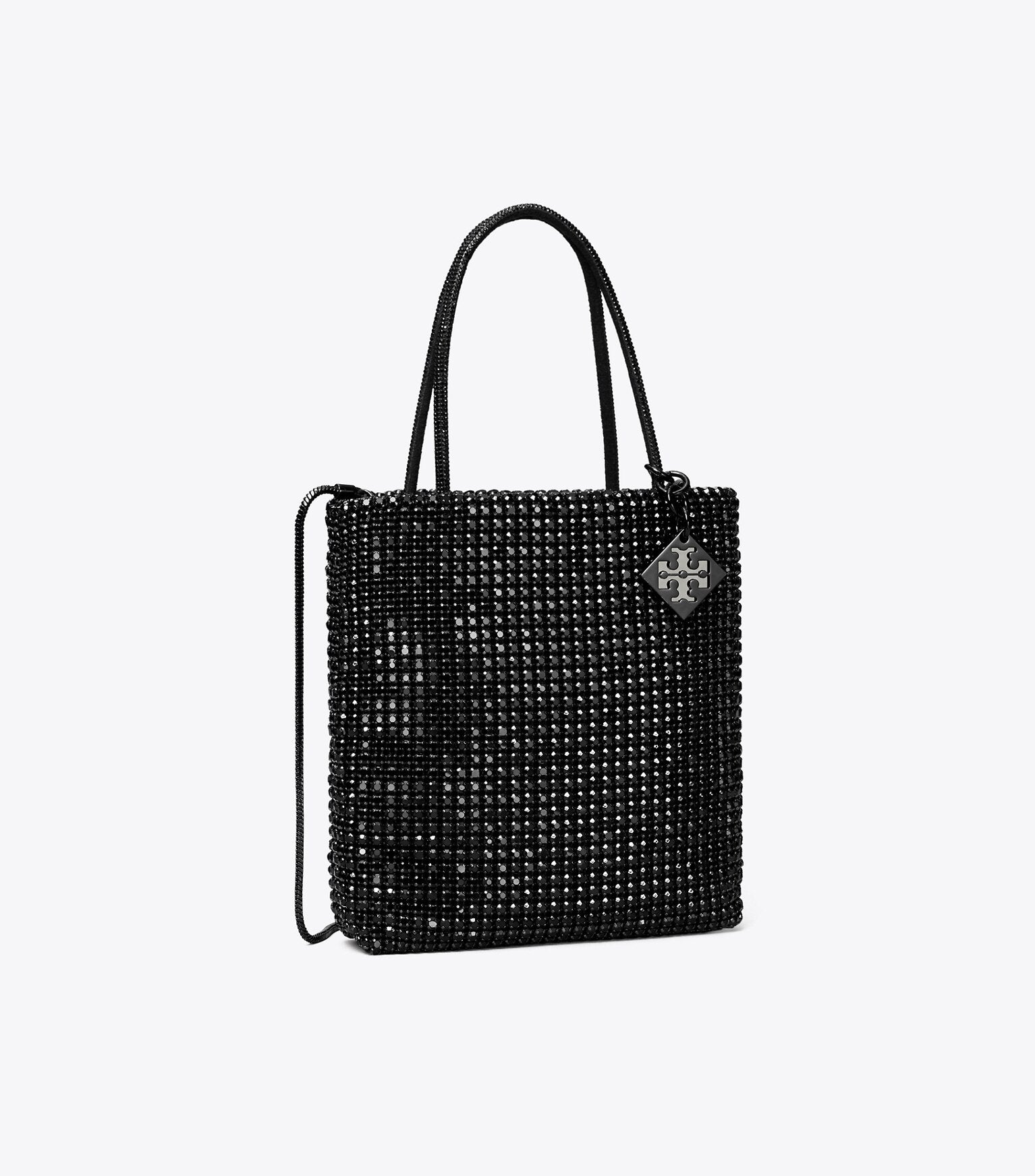 Night Owl Crystal-Embellished Mini Tote