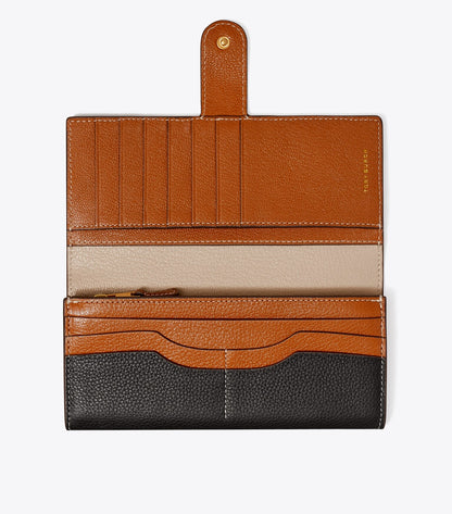 Colorblock Long Wallet