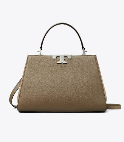 Eleanor Pebbled Satchel