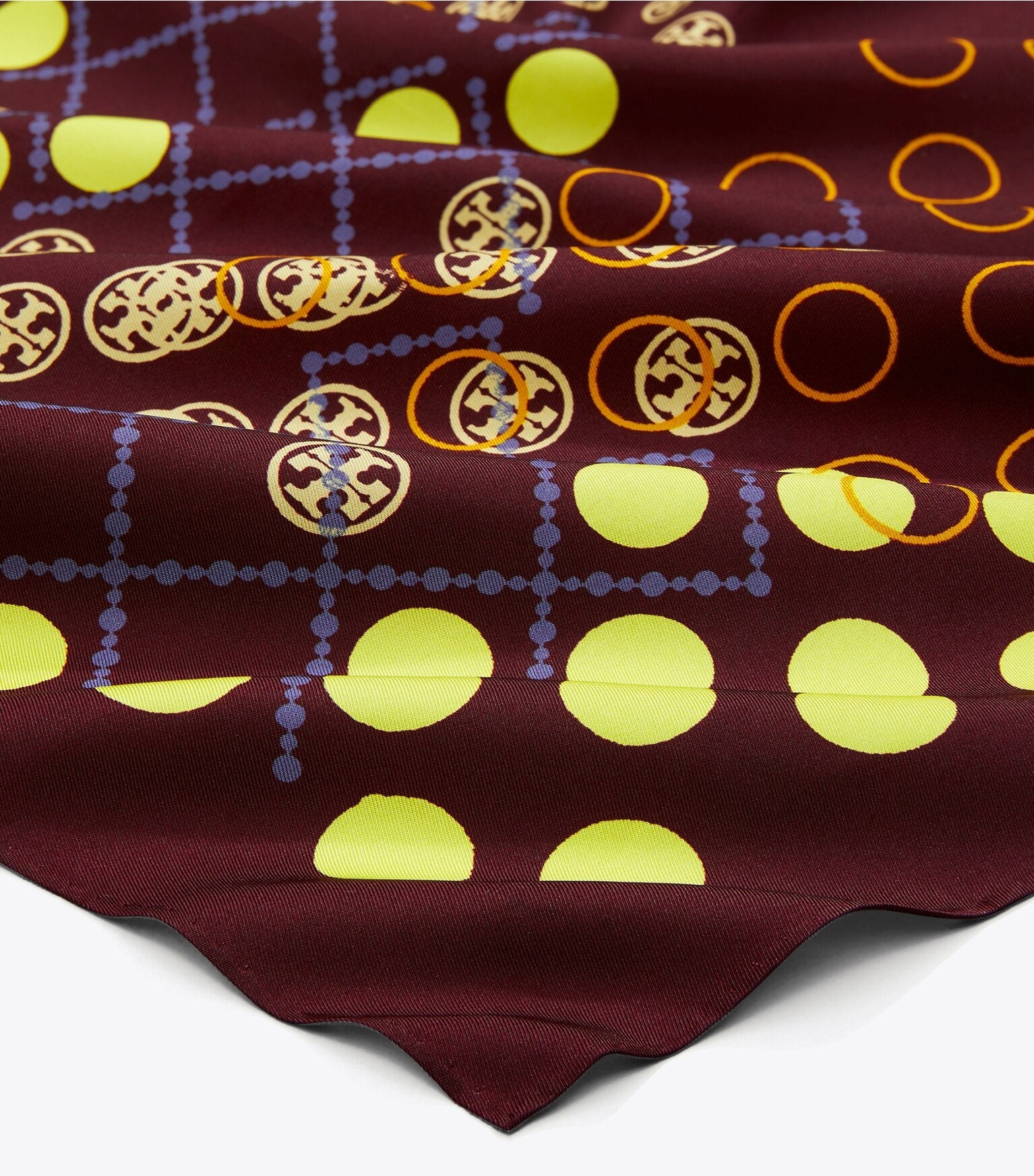 Dotted T Monogram Neckerchief