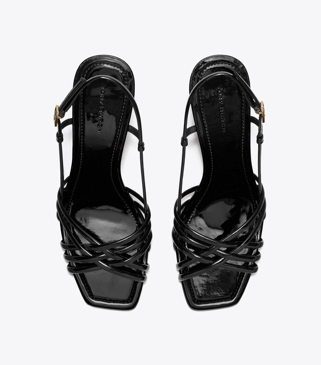 Multi-Strap Espadrille Wedge