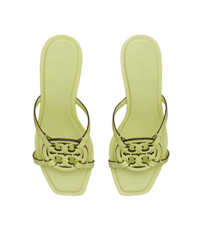 Tory Burch Miller Bombé Low Heel Sandal in Lime Leaf