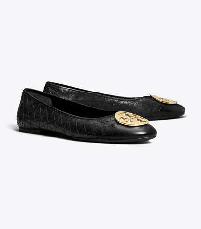 Claire Cap-Toe Quilted Ballet