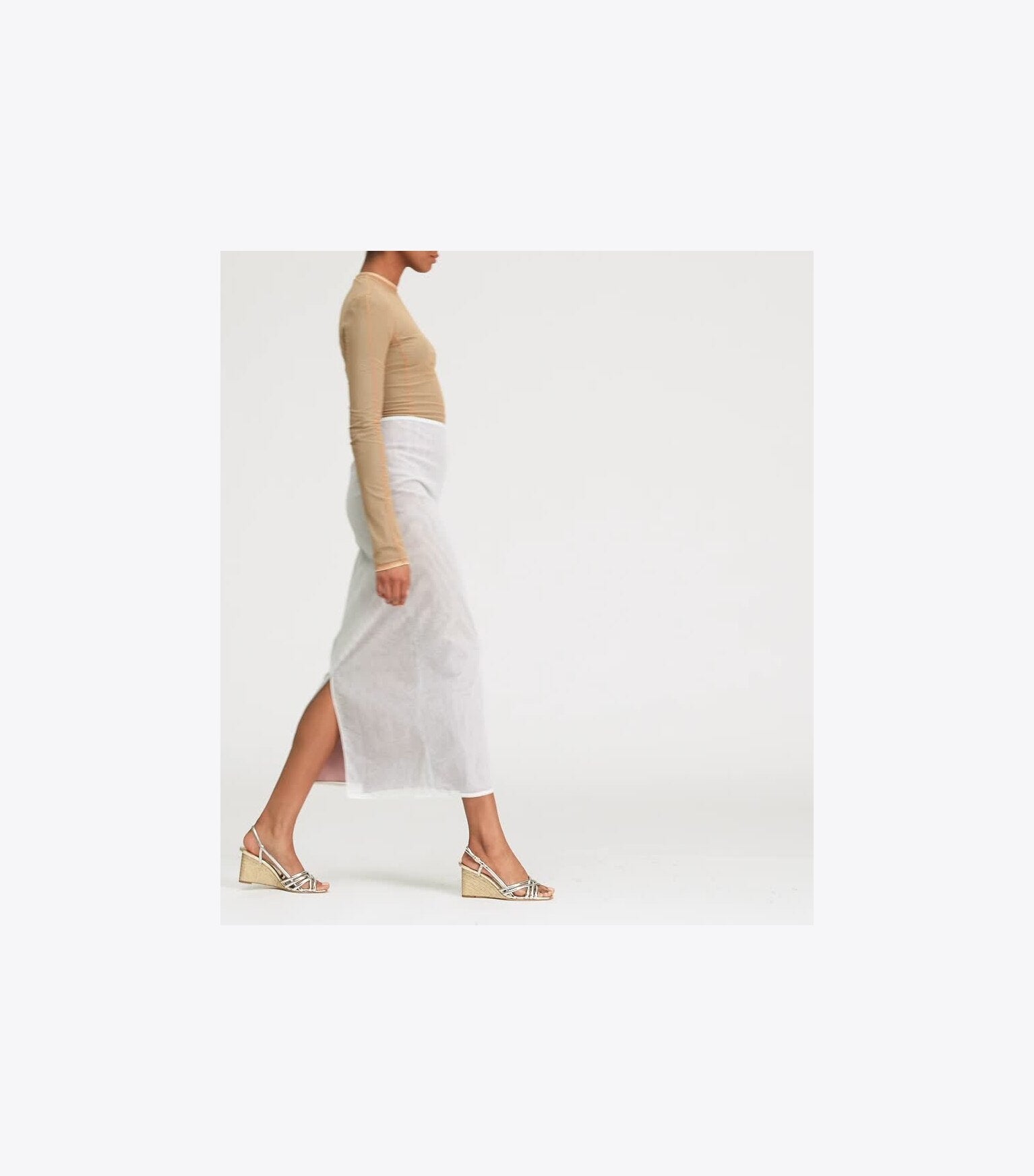 Multi-Strap Espadrille Wedge