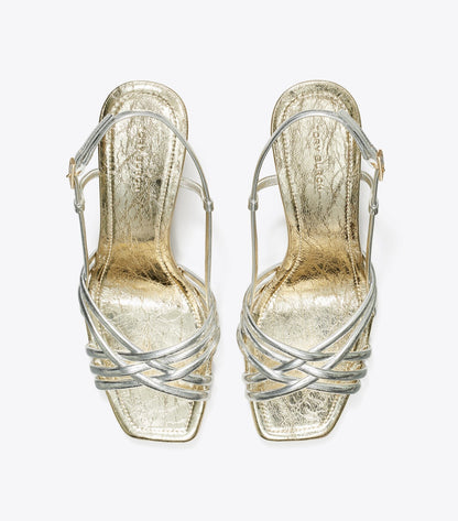 Multi-Strap Espadrille Wedge