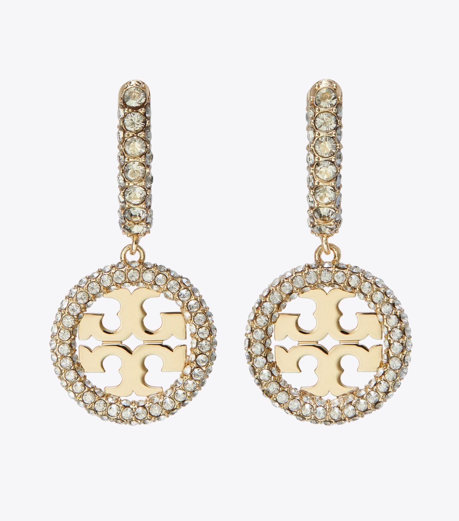 Miller Pavé Huggie Hoop Earring