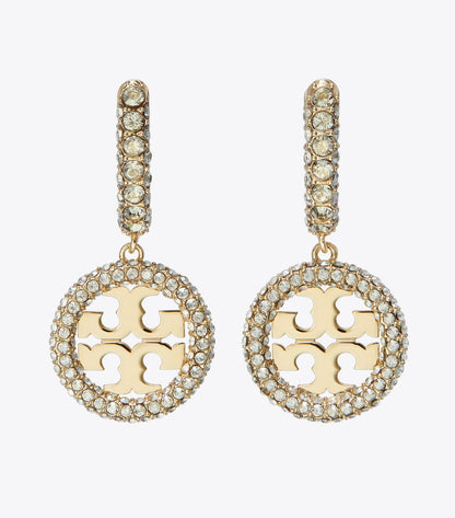 Miller Pavé Huggie Hoop Earring