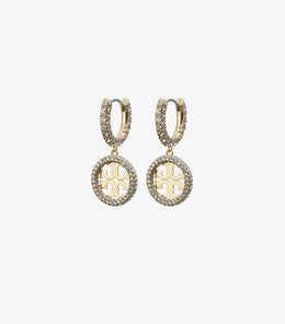 Miller Pavé Huggie Hoop Earring