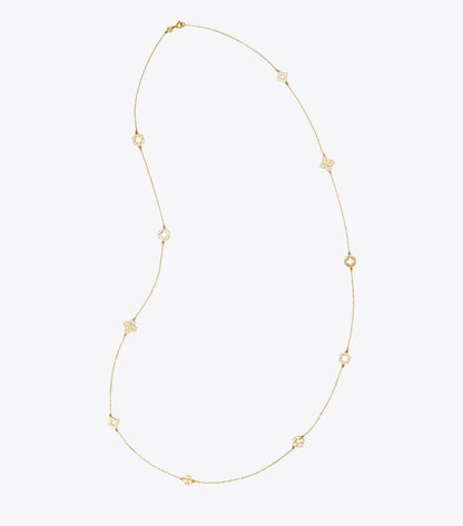 Forget Me Not Long Necklace