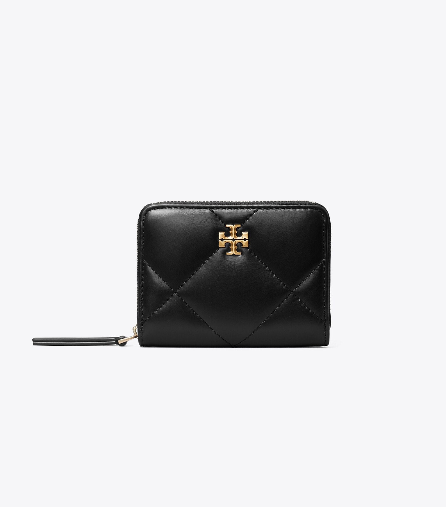 Small Kira Diamond Quilt Zip-Around Wallet