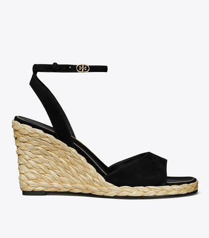 Raffia Wedge Sandal