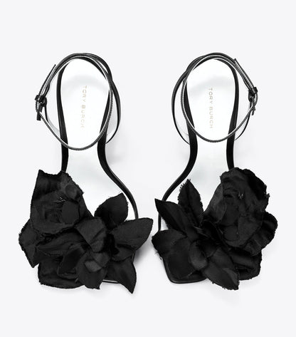 Flower Heeled Sandal