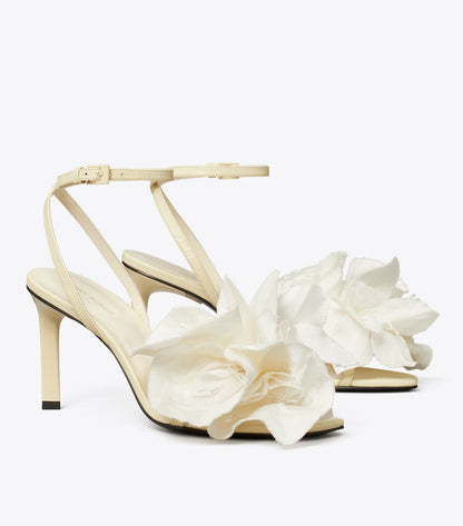 Flower Heeled Sandal