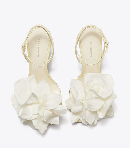 Flower Heeled Sandal
