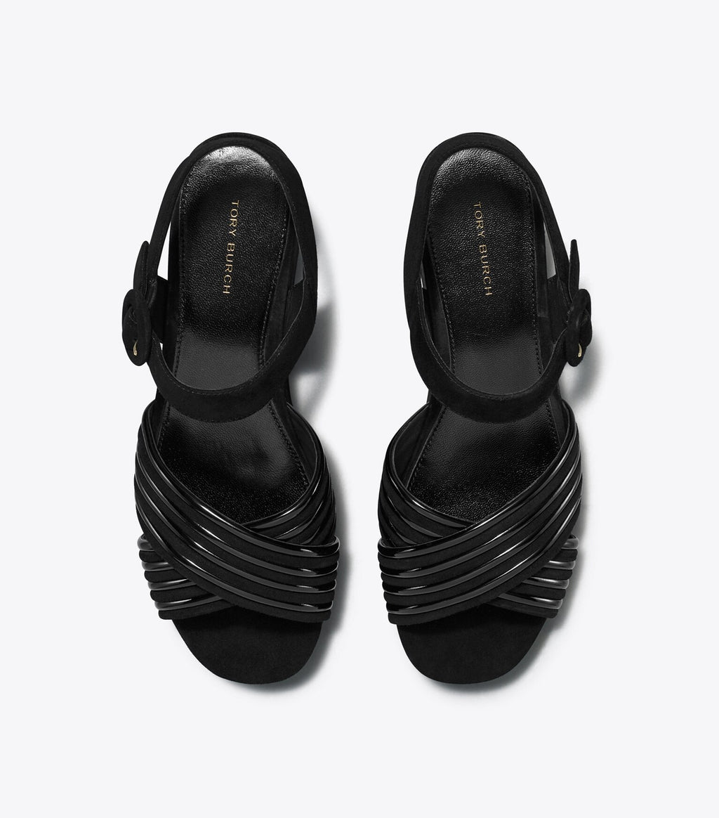 Bombe Cross-Strap Platform Sandal