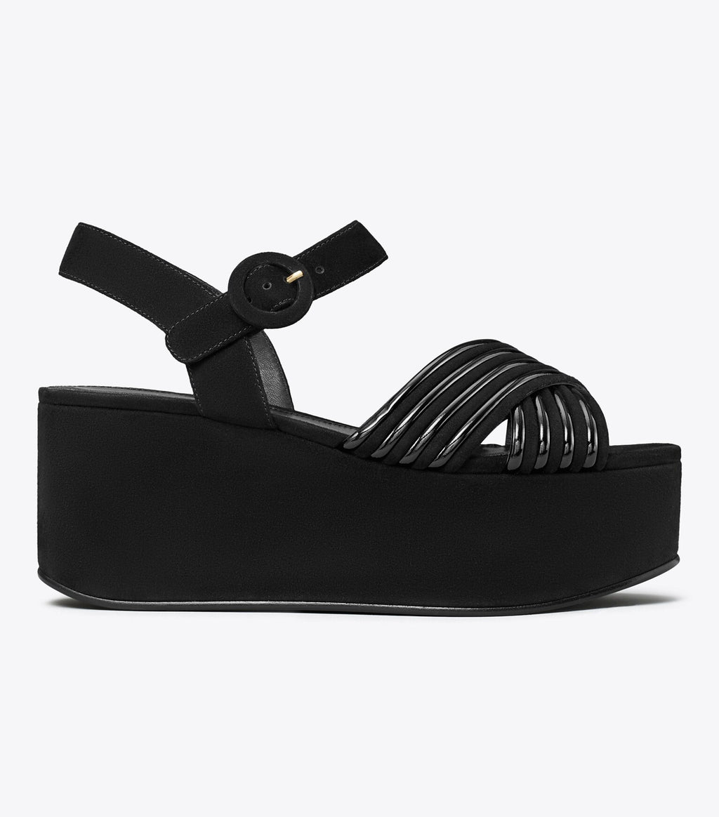 Bombe Cross-Strap Platform Sandal