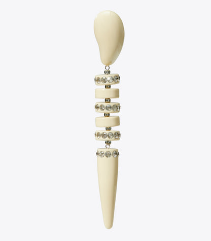 Curiosity Snake Earring