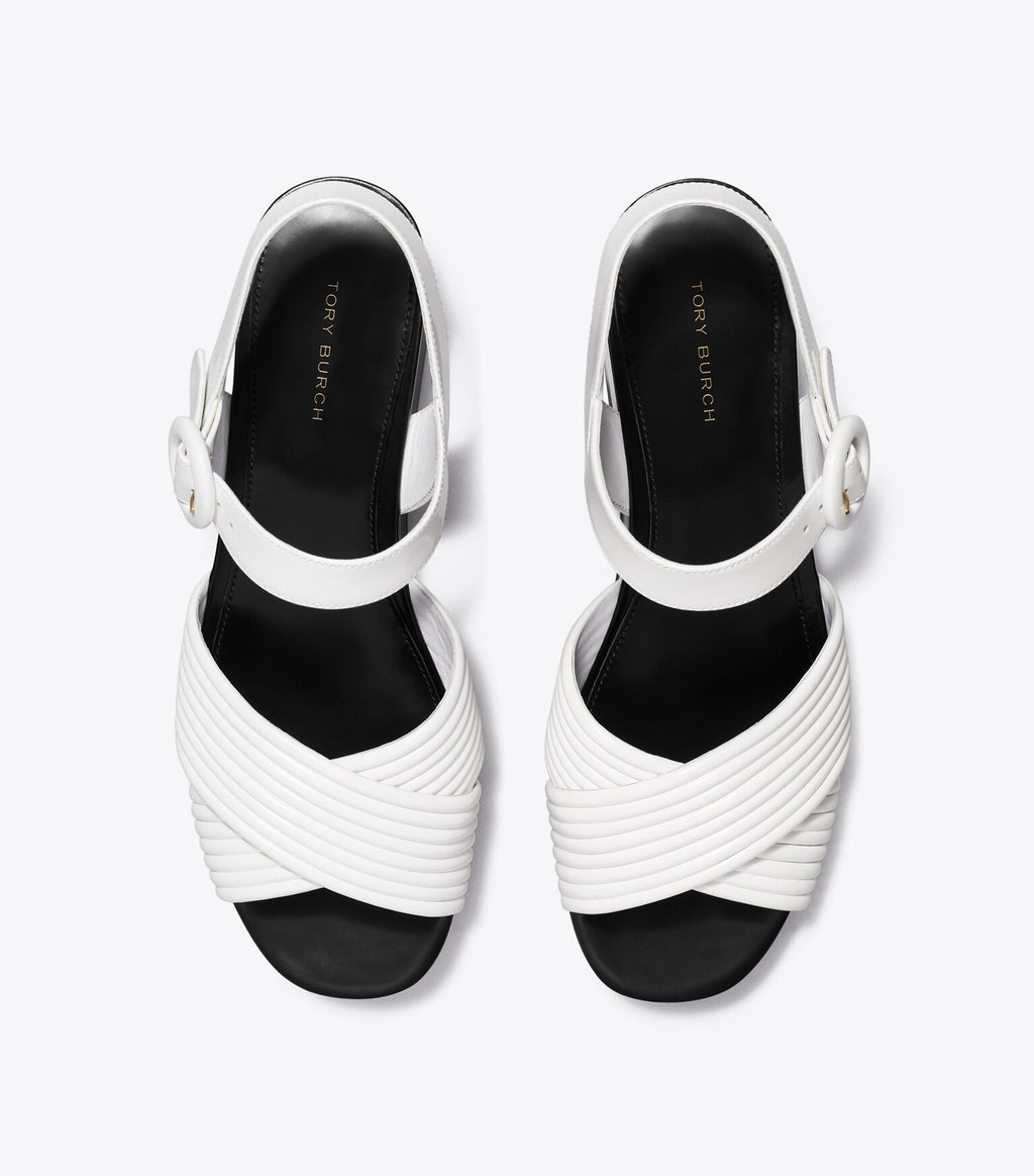 Bombe Cross-Strap Platform Sandal