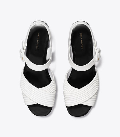 Bombe Cross-Strap Platform Sandal