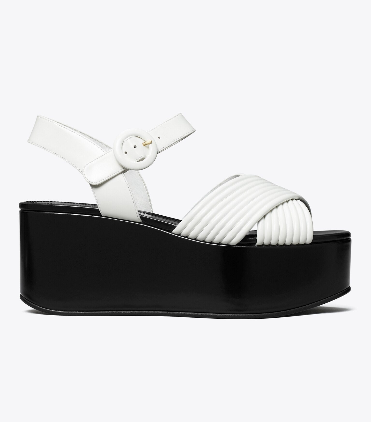 Bombe Cross-Strap Platform Sandal