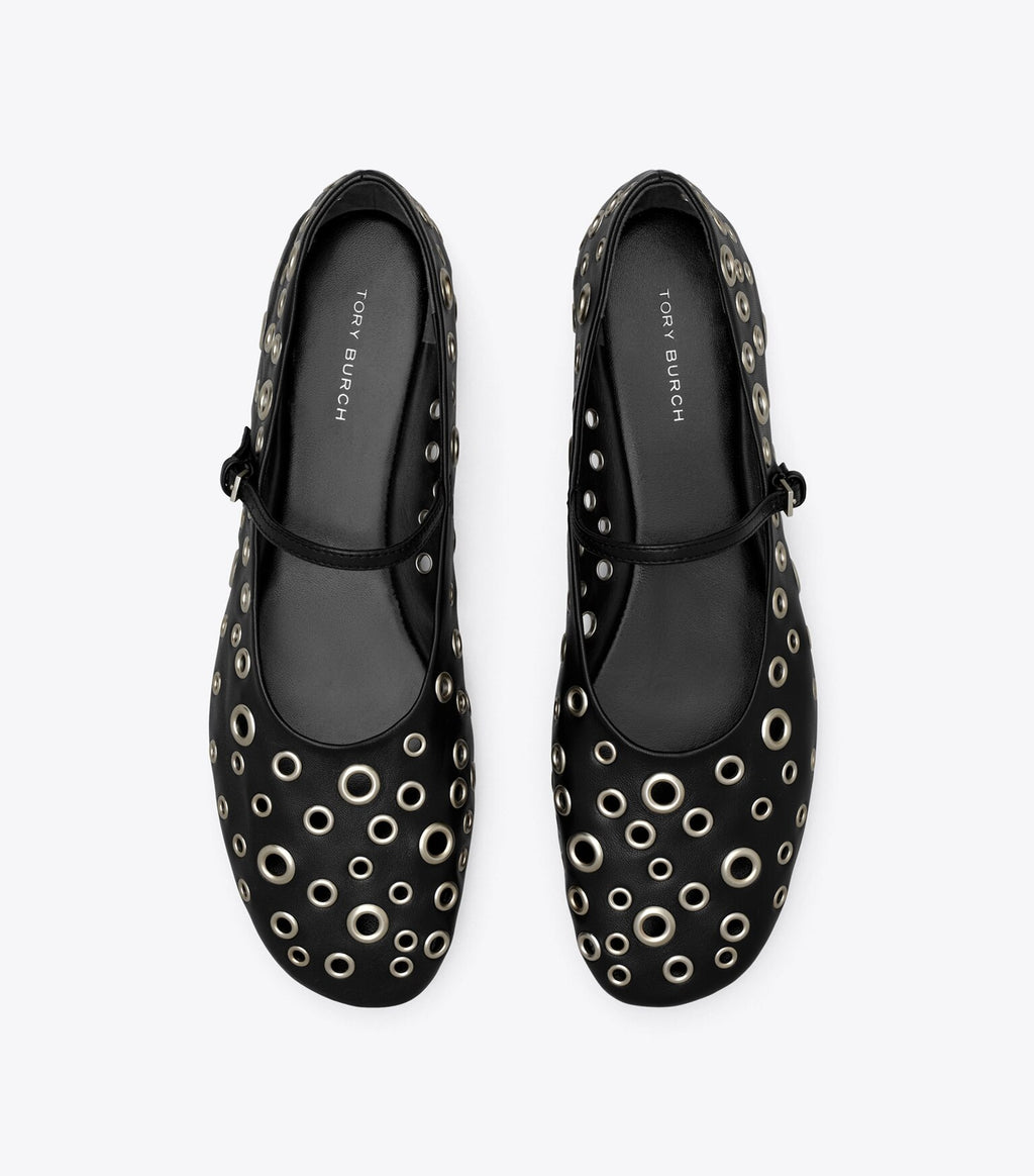 Eyelet Mary Jane Ballet