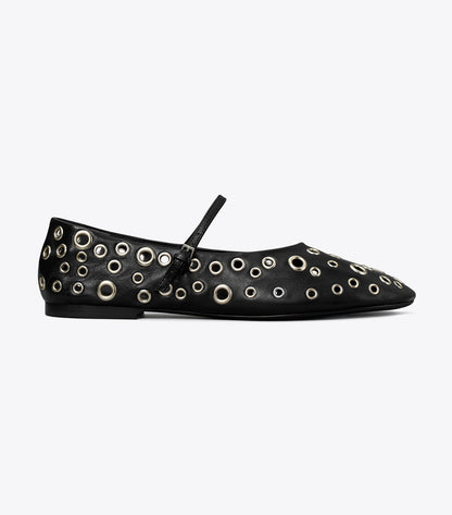 Eyelet Mary Jane Ballet