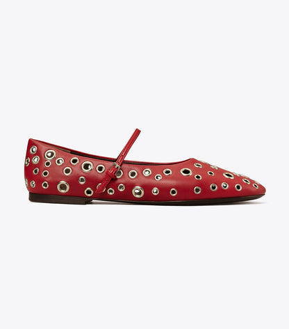 Eyelet Mary Jane Ballet