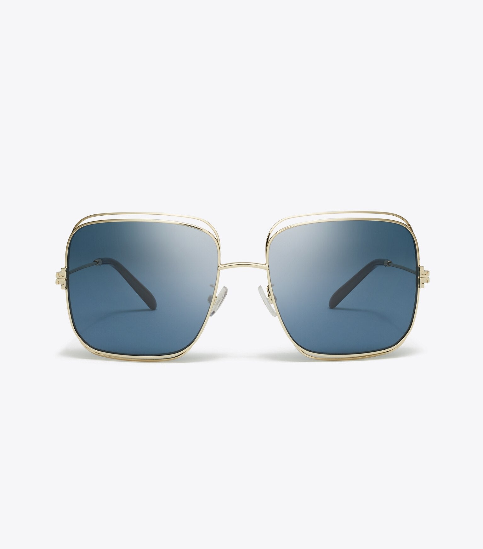 Eleanor Oversized Metal Square Sunglasses