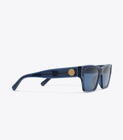 Outlined Rectangle Sunglasses