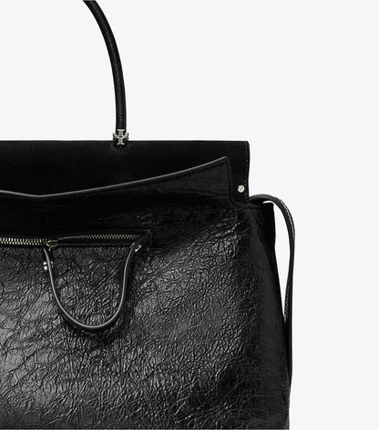 Large Mercer Distressed Satchel