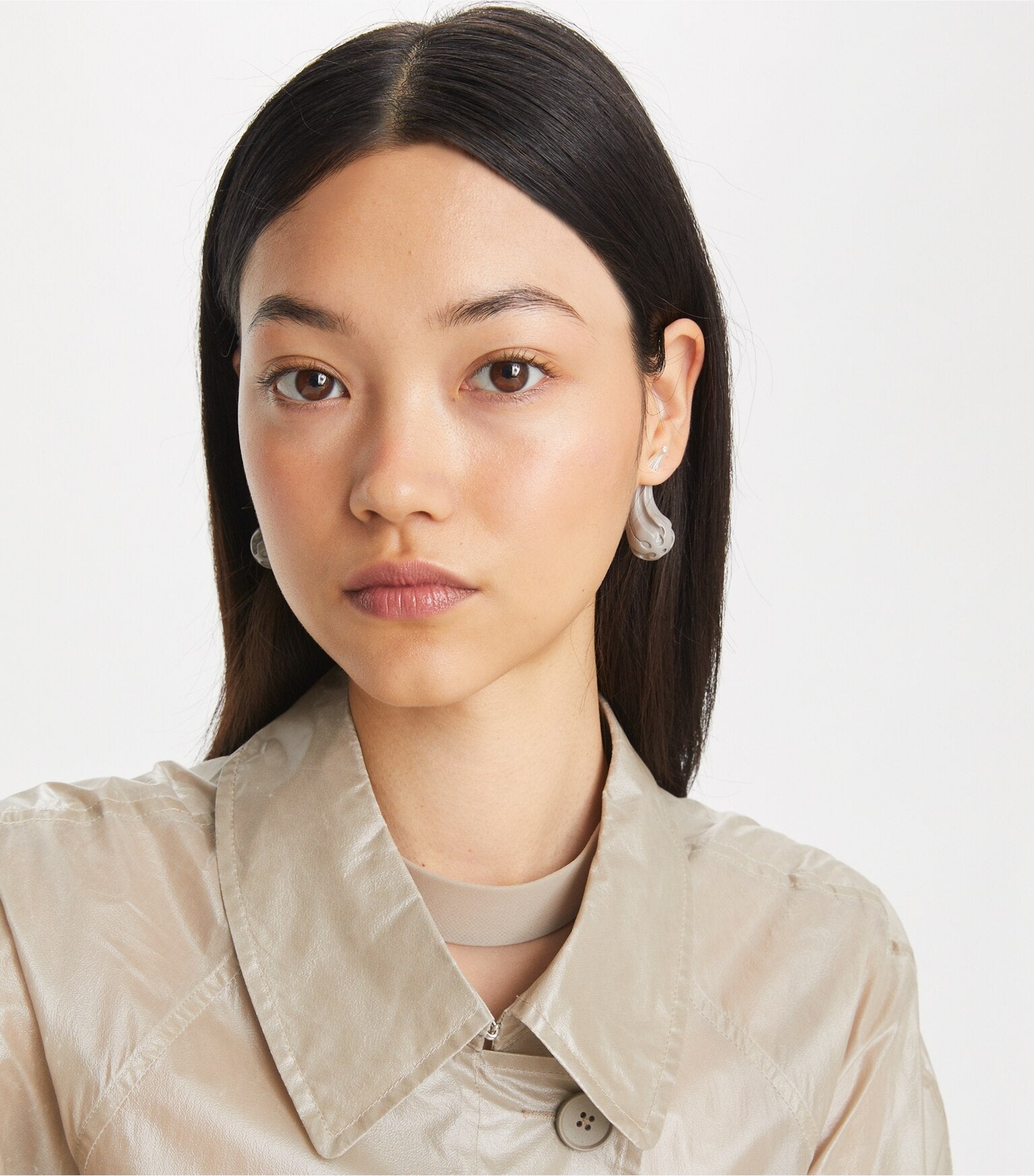 Pierced Front-Back Earrings