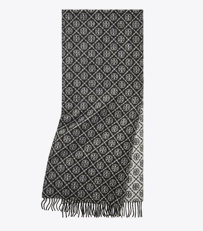 T Monogram Oblong Scarf