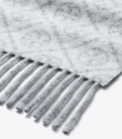 T Monogram Oblong Scarf