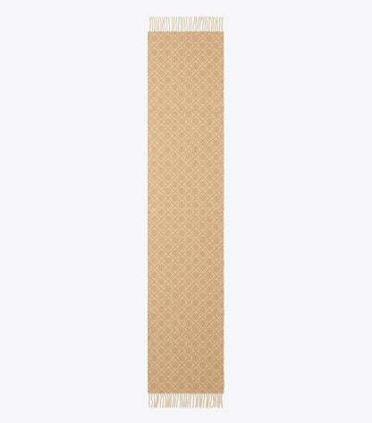 T Monogram Oblong Scarf