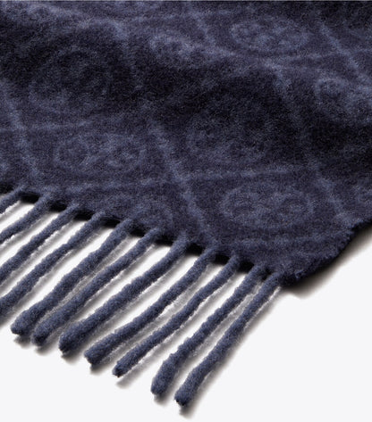 T Monogram Oblong Scarf