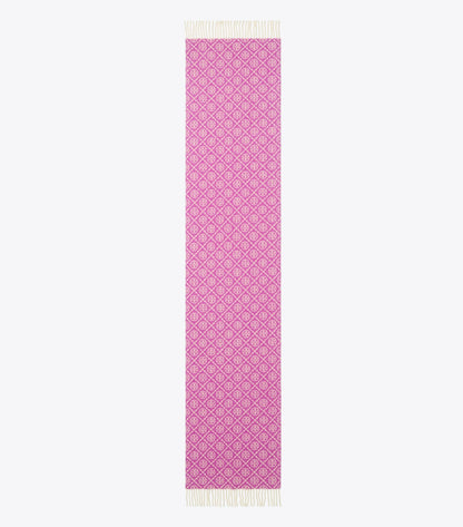 T Monogram Oblong Scarf