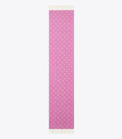 T Monogram Oblong Scarf