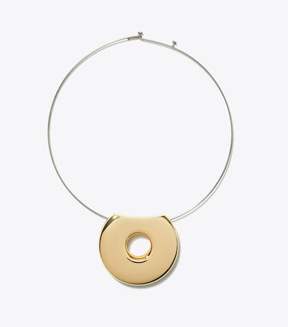 Pierced Collar Necklace