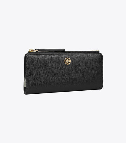 Robinson Pebbled Zip Slim Wallet