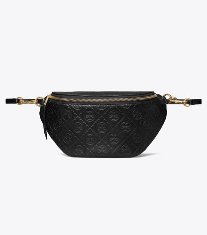 T Monogram Leather Belt Bag