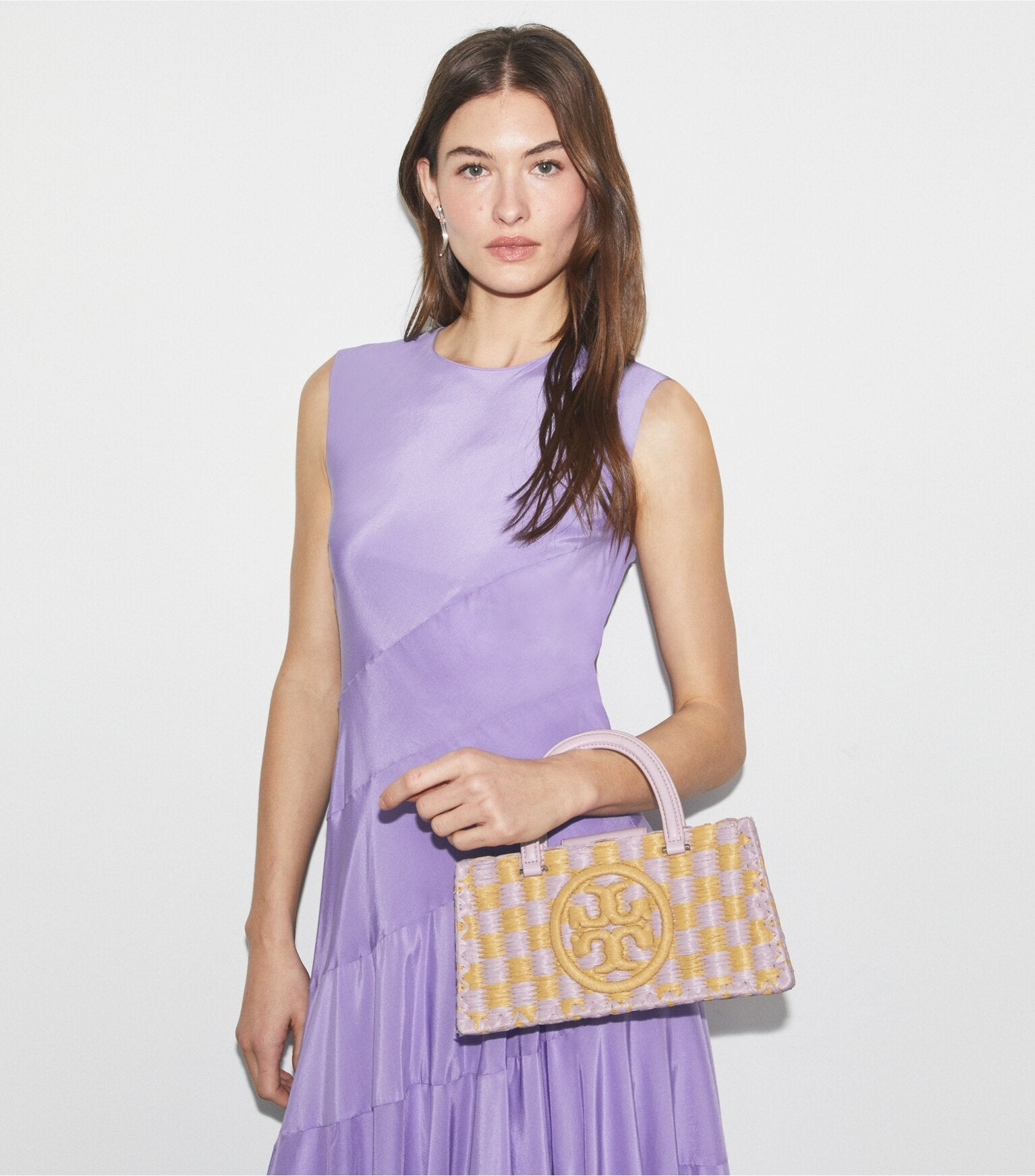 Ella Hand-Crocheted East-West Tote