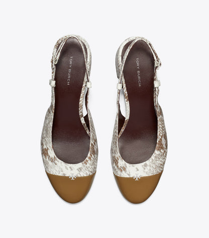 Cap-Toe Slingback
