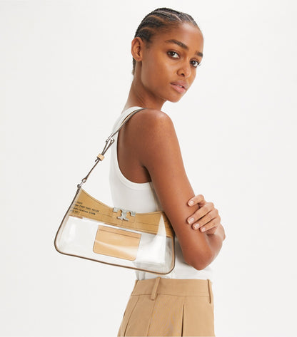 Eleanor Clear Slim Shoulder Bag