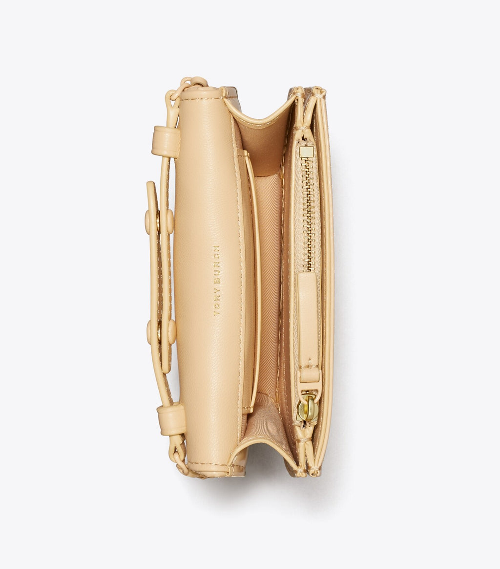 Mini Fleming Patent Square Quilt Crossbody